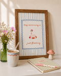 Keep Swimming or Just Floating Print