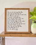 You Are What You Love Print