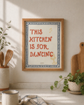 Groovy Kitchen Print
