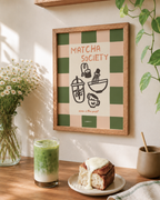 Matcha Society Print