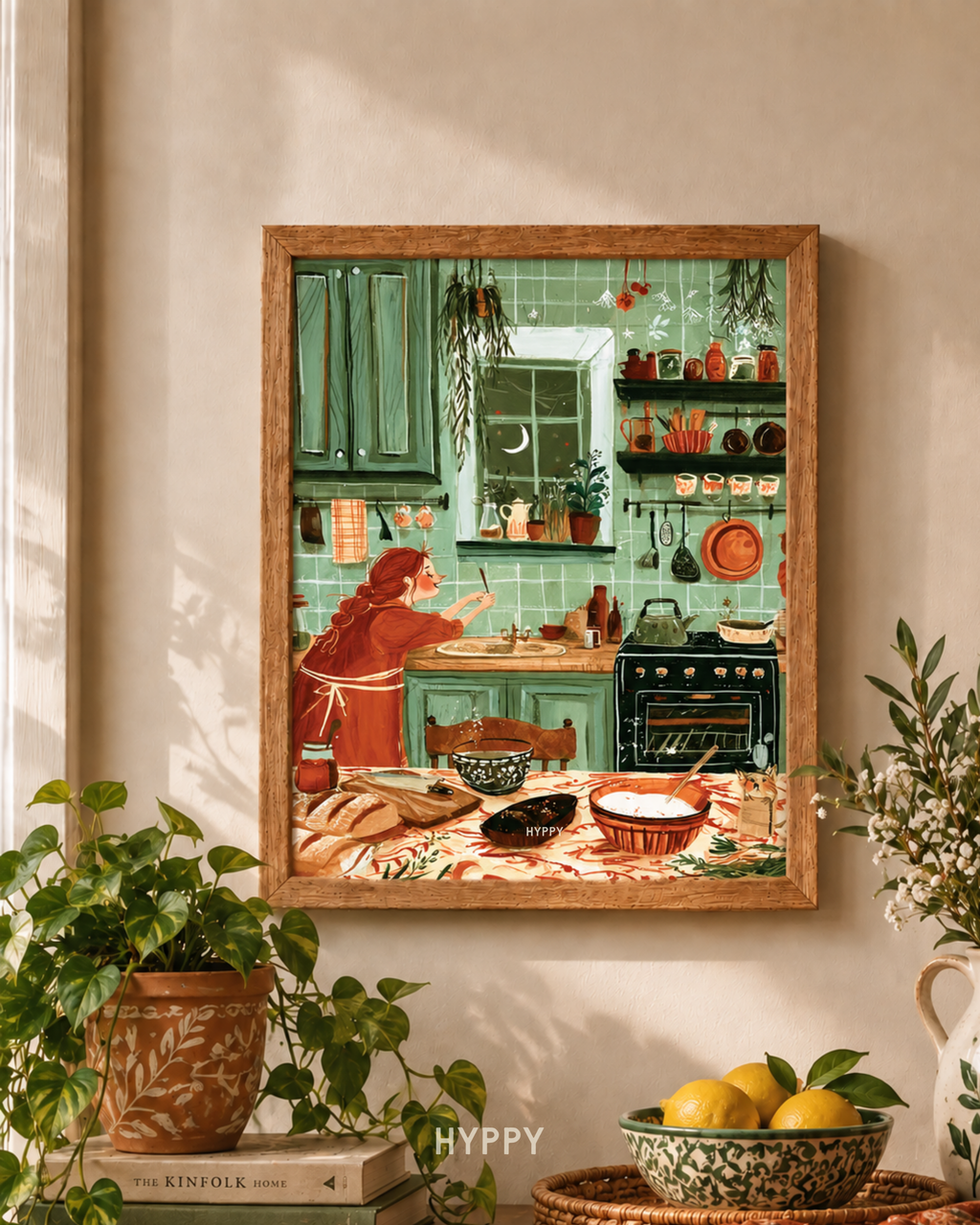 Something's Cooking Print