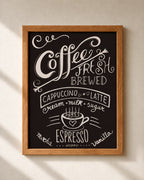 But First Coffee Print