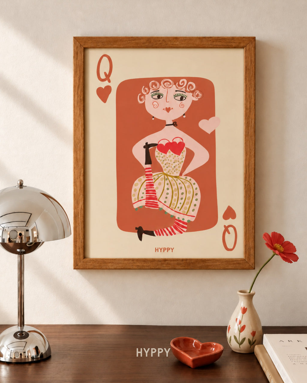 Queen of Hearts Print