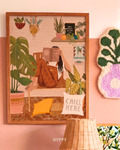 Cozy Reading Nook Print