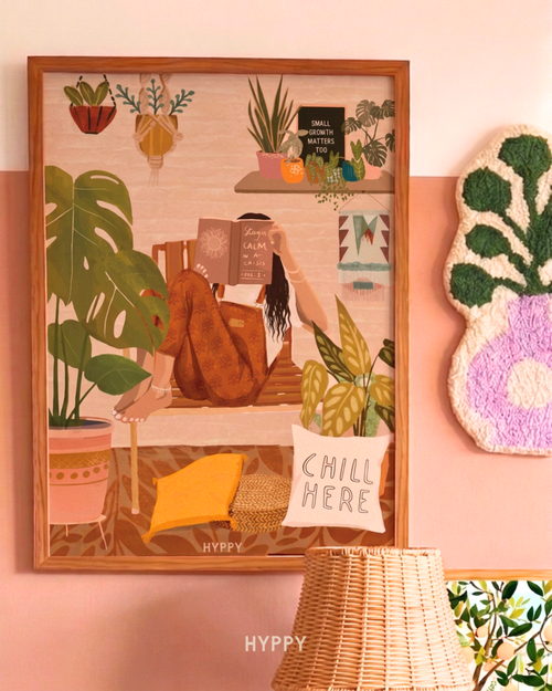 Cozy Reading Nook Print