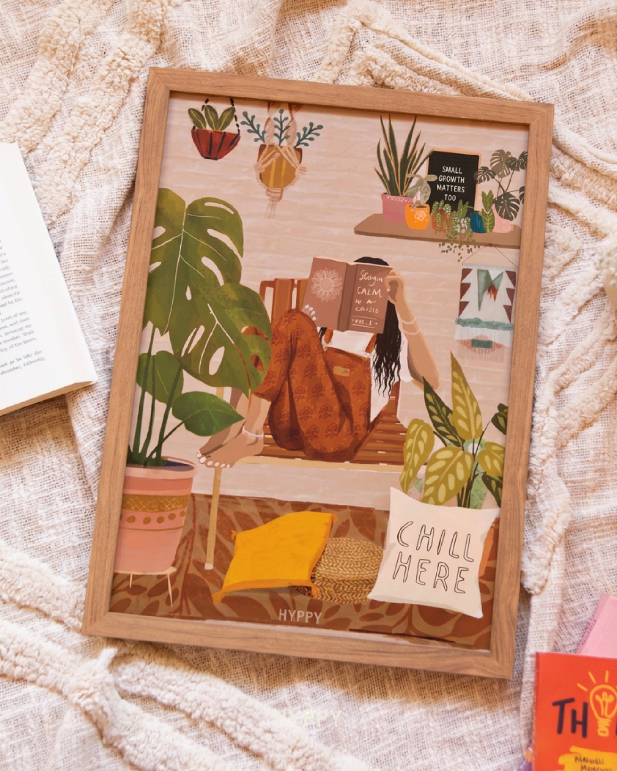 Cozy Reading Nook Print