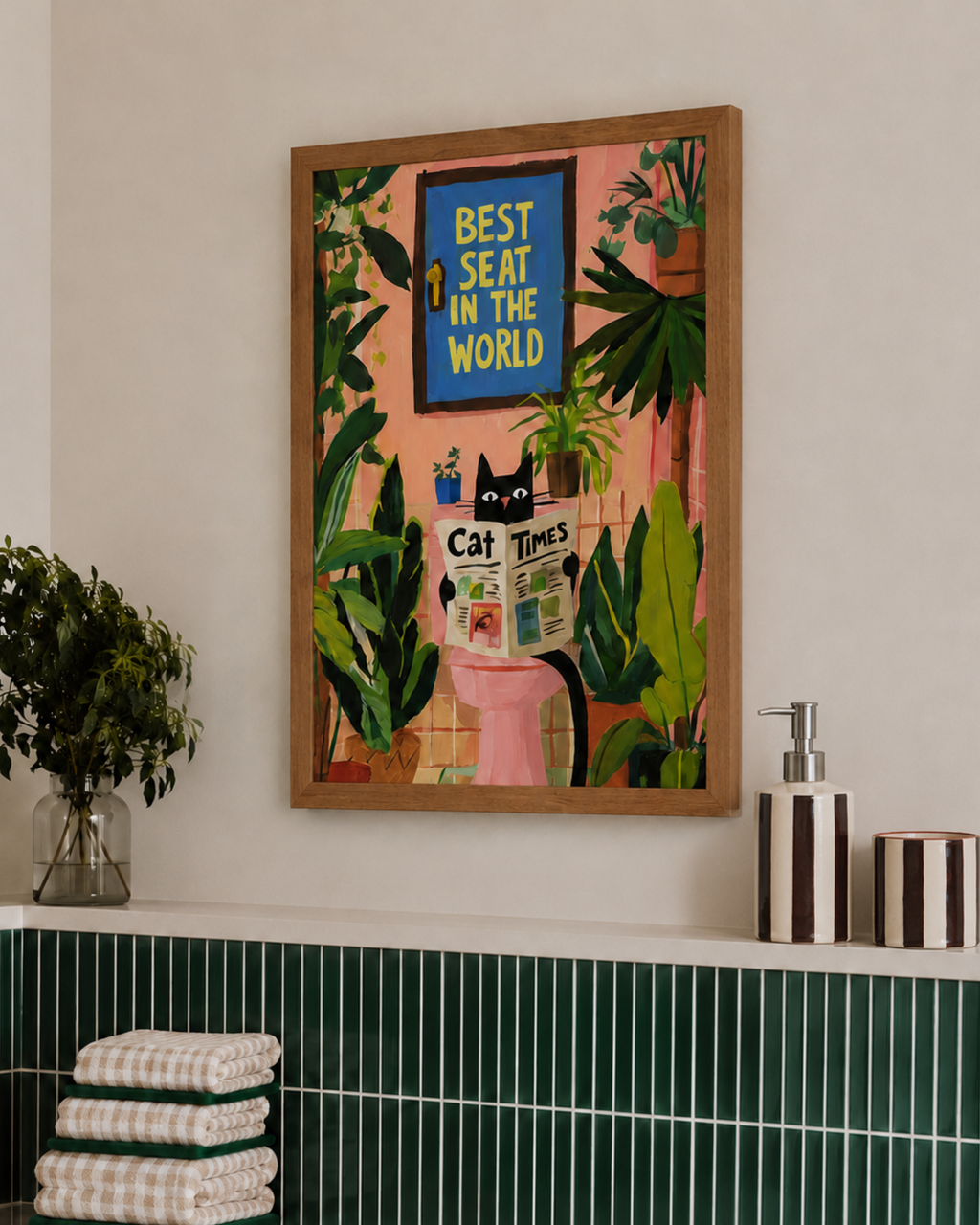 Best Seat in the World Print