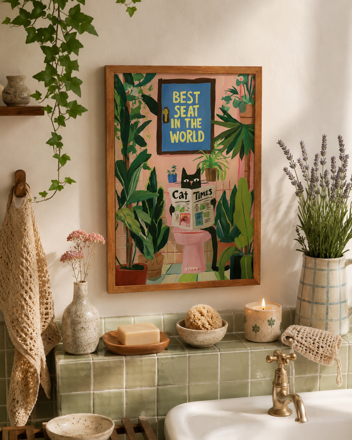 Best Seat in the World Print