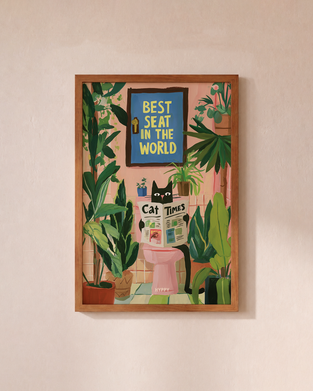 Best Seat in the World Print
