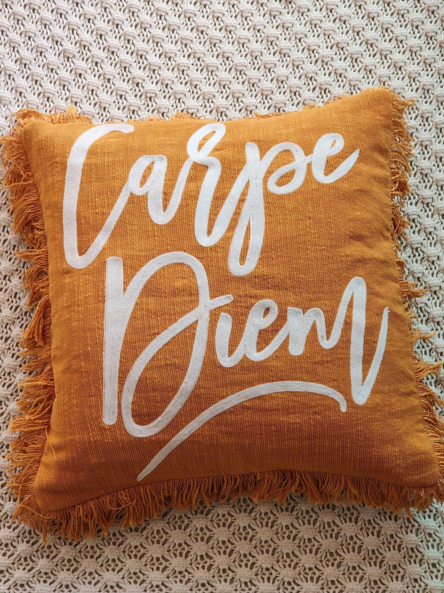 Carpe Diem Pillow Hyppy.in